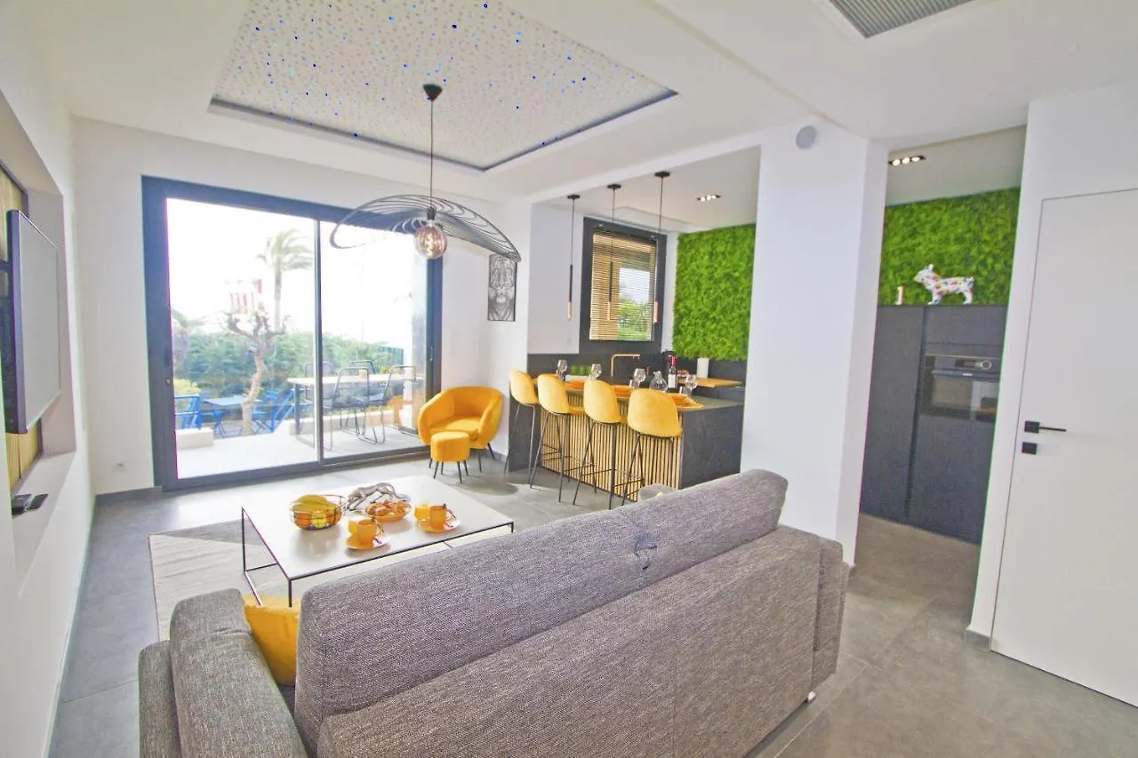 Luxury Garden Jacuzzi Promenade Apartment Nice
